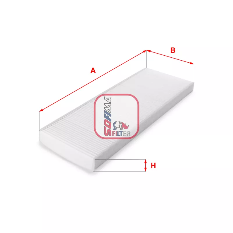 Filtre, air de l'habitacle SOFIMA S 3014 C