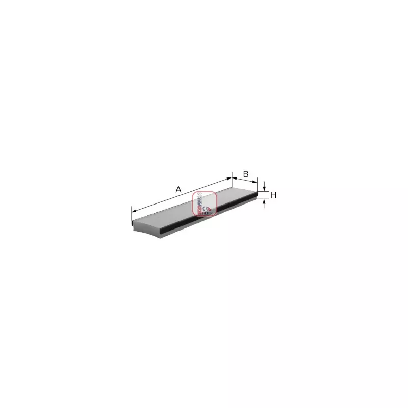 Filtre, air de l'habitacle SOFIMA S 3016 C