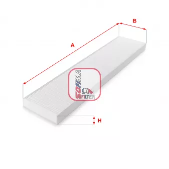 Filtre, air de l'habitacle SOFIMA