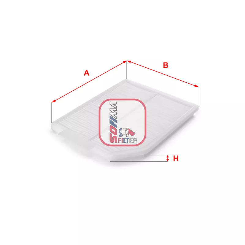Filtre, air de l'habitacle SOFIMA S 3018 C