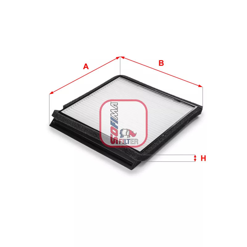 Filtre, air de l'habitacle SOFIMA S 3021 C