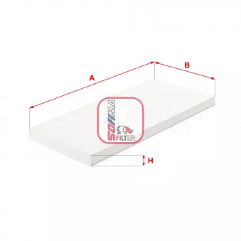 Filtre, air de l'habitacle SOFIMA