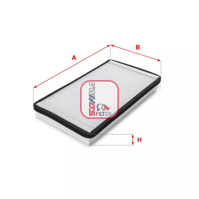 Filtre, air de l'habitacle SOFIMA S 3028 C