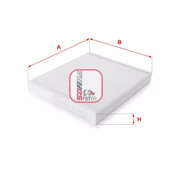 Filtre, air de l'habitacle SOFIMA S 3030 C