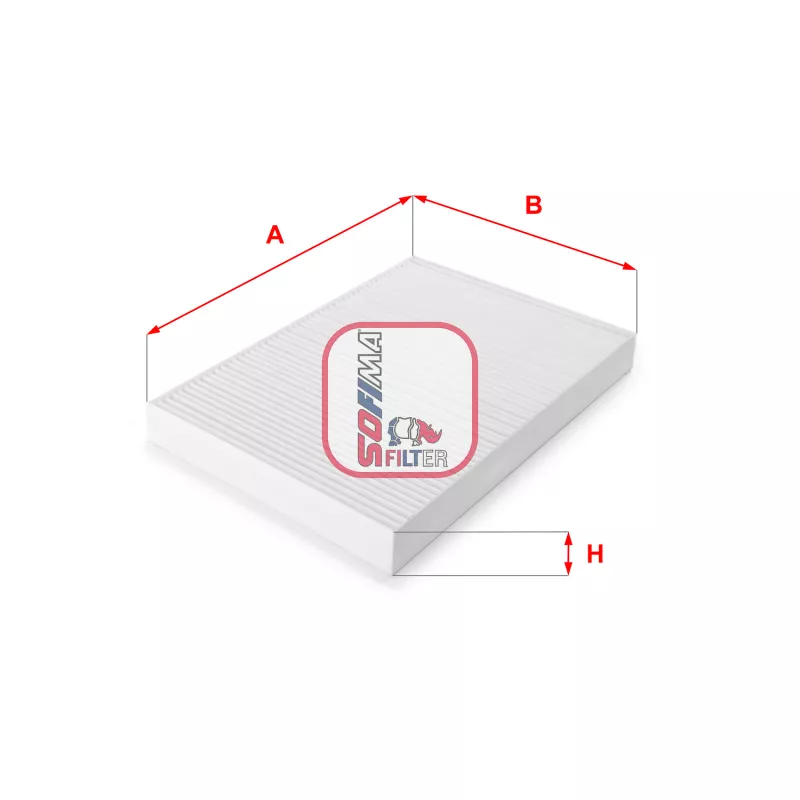 Filtre, air de l'habitacle SOFIMA S 3032 C