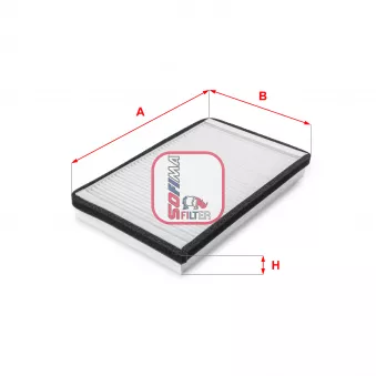 Filtre, air de l'habitacle SOFIMA