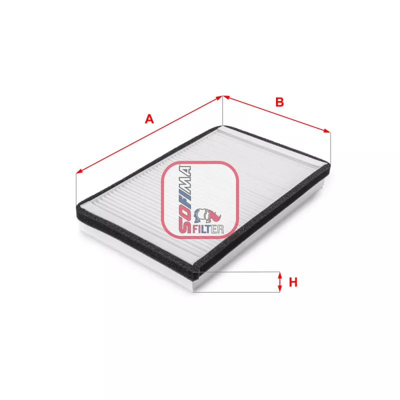 Filtre, air de l'habitacle SOFIMA S 3033 C