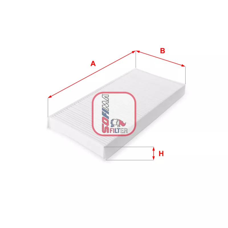 Filtre, air de l'habitacle SOFIMA S 3034 C