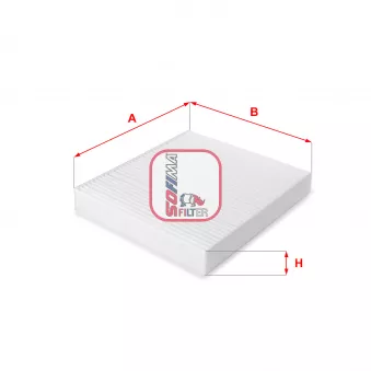 Filtre, air de l'habitacle SOFIMA S 3035 C
