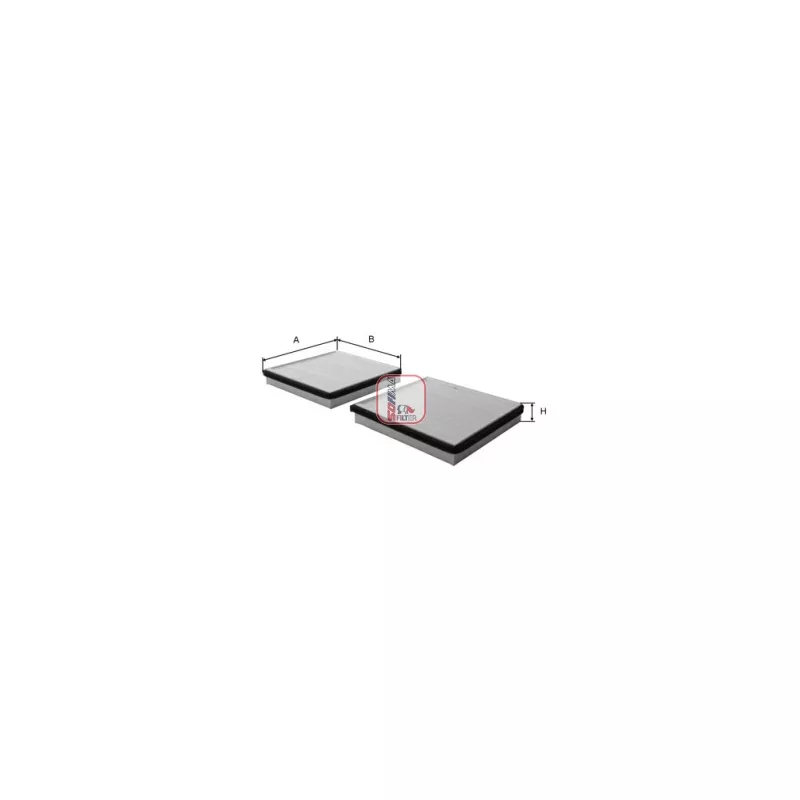 Filtre, air de l'habitacle SOFIMA S 3037 C