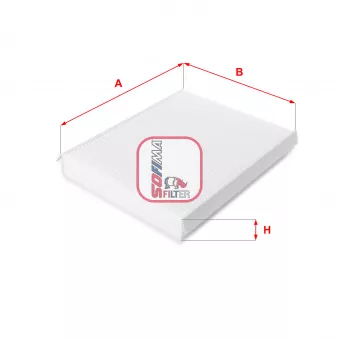 Filtre, air de l'habitacle SOFIMA S 3040 C