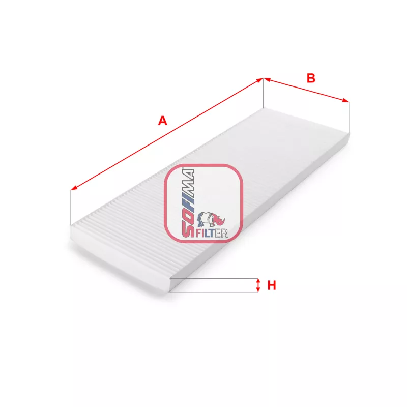 Filtre, air de l'habitacle SOFIMA S 3042 C
