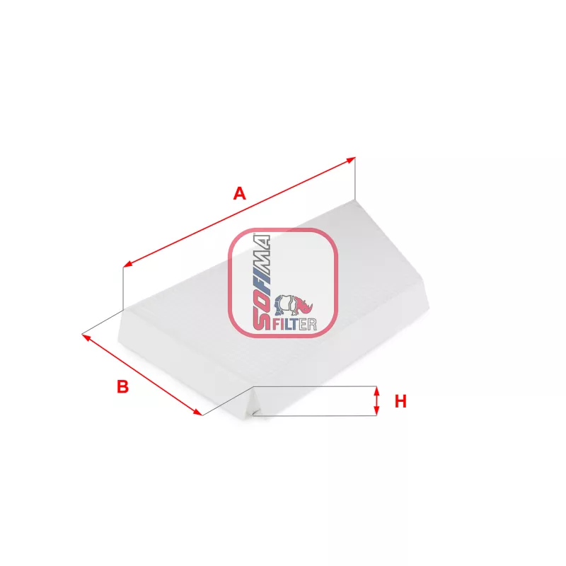 Filtre, air de l'habitacle SOFIMA S 3044 C
