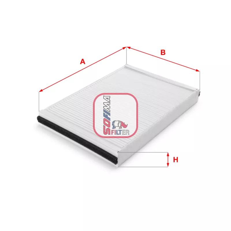 Filtre, air de l'habitacle SOFIMA S 3047 C