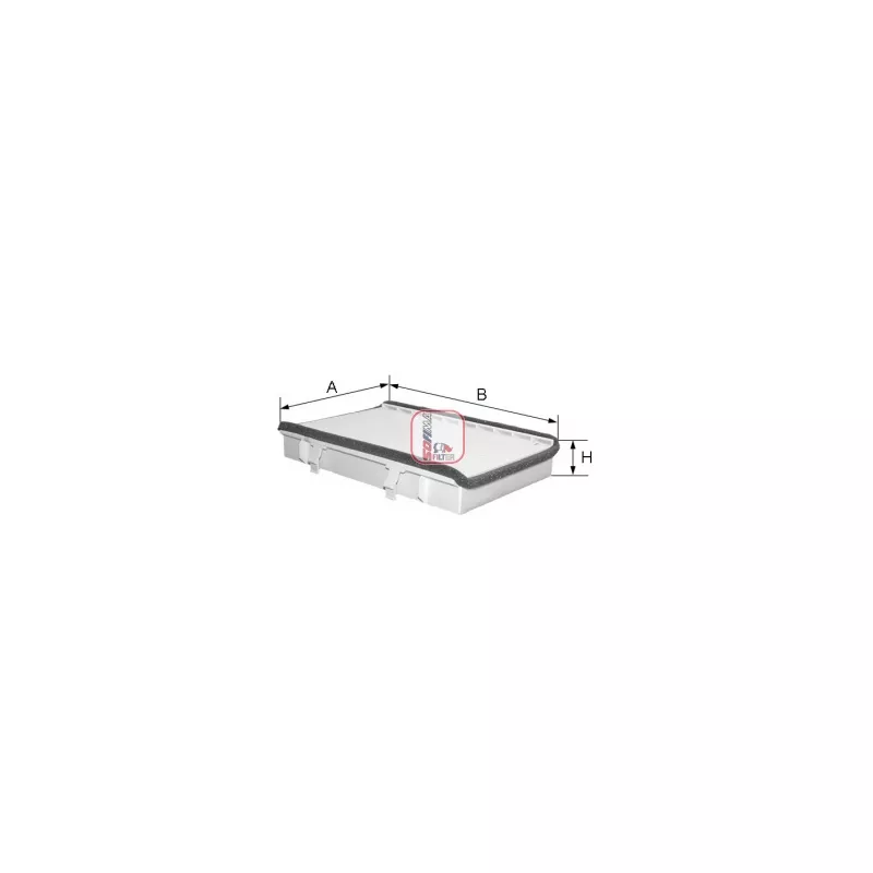 Filtre, air de l'habitacle SOFIMA S 3049 C