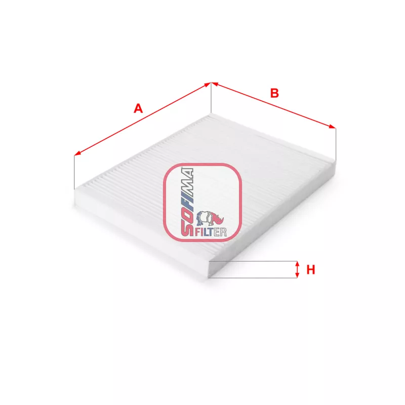 Filtre, air de l'habitacle SOFIMA S 3052 C