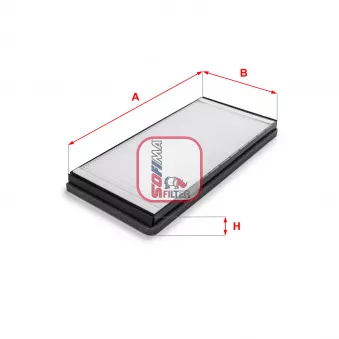 Filtre, air de l'habitacle SOFIMA S 3059 C