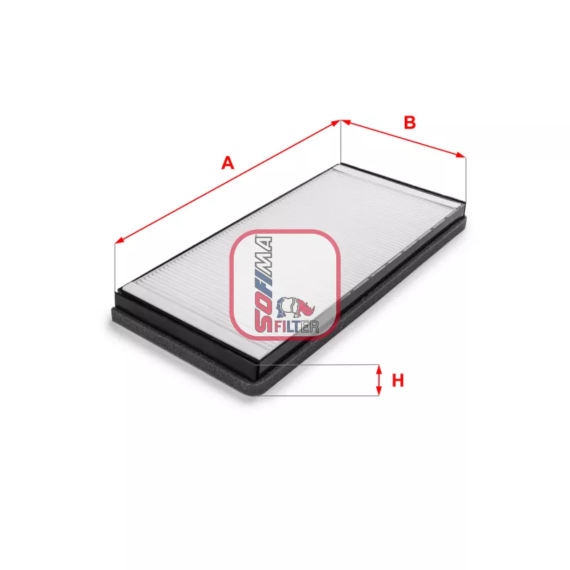 Filtre, air de l'habitacle SOFIMA S 3059 C