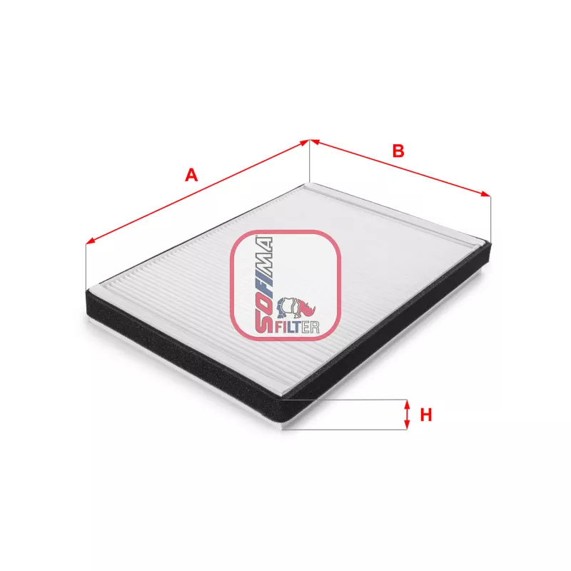 Filtre, air de l'habitacle SOFIMA S 3064 C