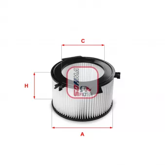Filtre, air de l'habitacle SOFIMA S 3067 C