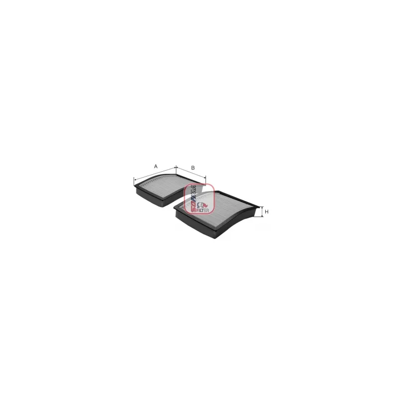 Filtre, air de l'habitacle SOFIMA S 3073 C