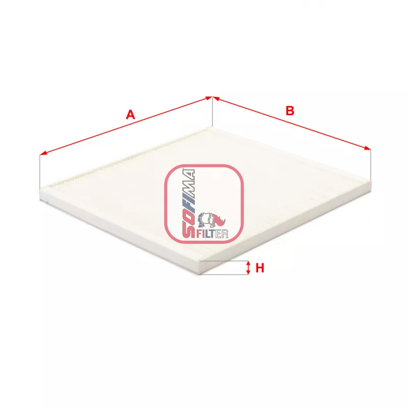 Filtre, air de l'habitacle SOFIMA S 3074 C