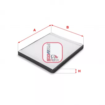 Filtre, air de l'habitacle SOFIMA S 3075 C