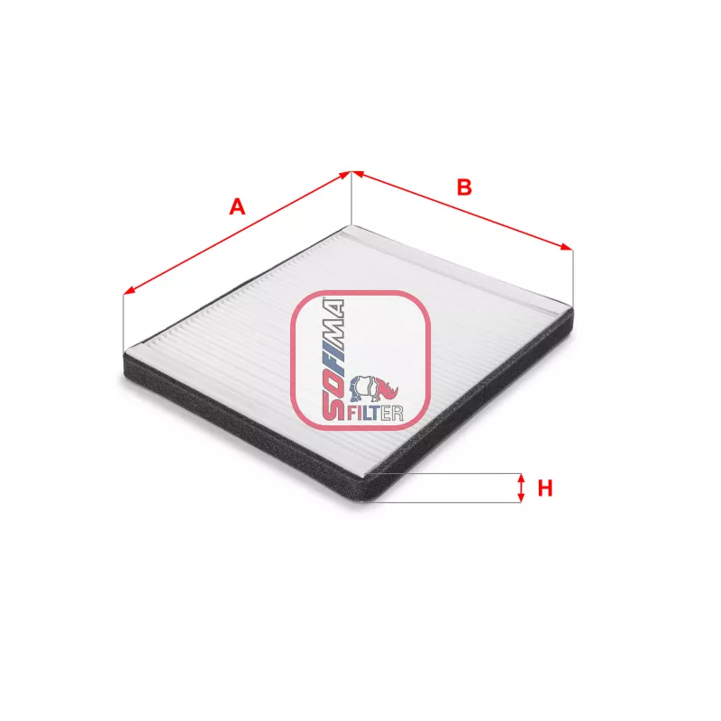 Filtre, air de l'habitacle SOFIMA S 3075 C
