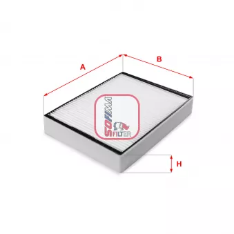 Filtre, air de l'habitacle SOFIMA S 3077 C