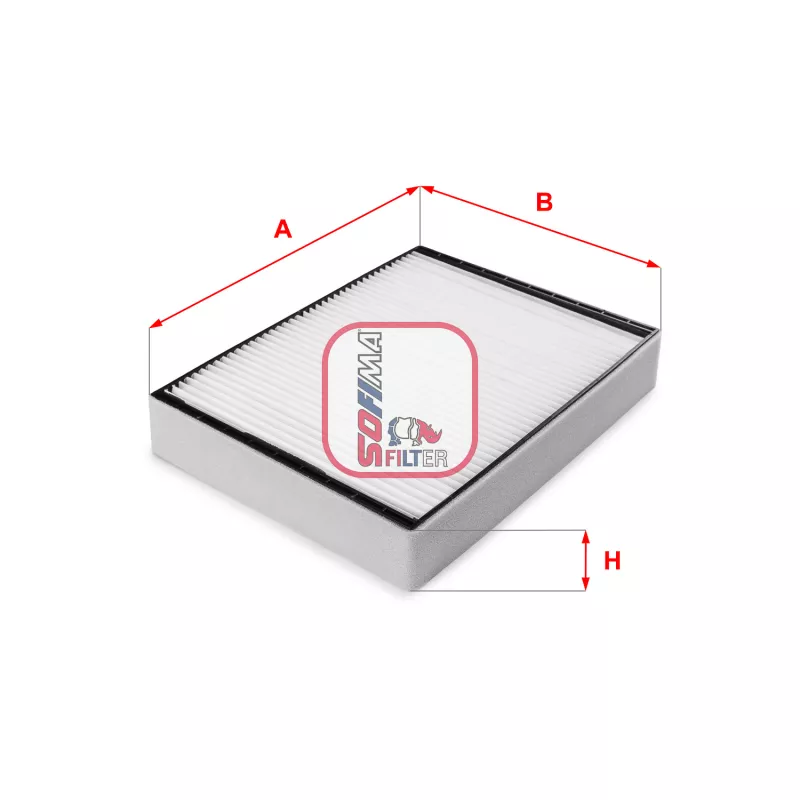 Filtre, air de l'habitacle SOFIMA S 3077 C