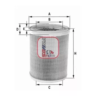 Filtre à air SOFIMA S 3078 A