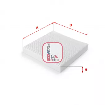 Filtre, air de l'habitacle SOFIMA S 3086 C