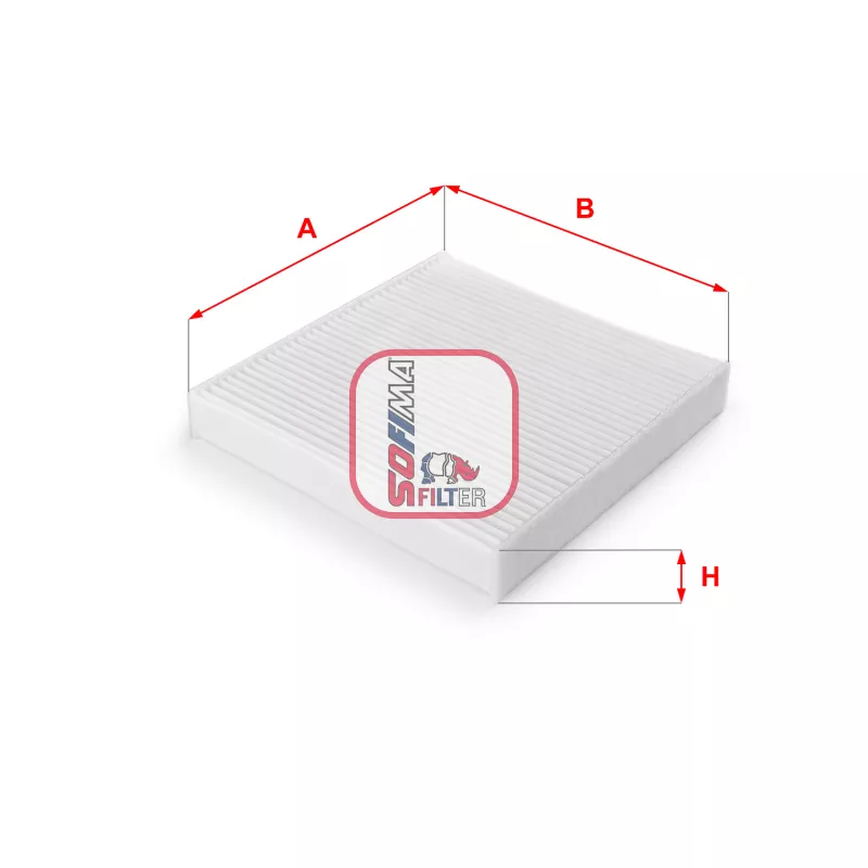 Filtre, air de l'habitacle SOFIMA S 3086 C