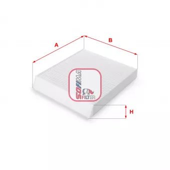 Filtre, air de l'habitacle SOFIMA S 3087 C