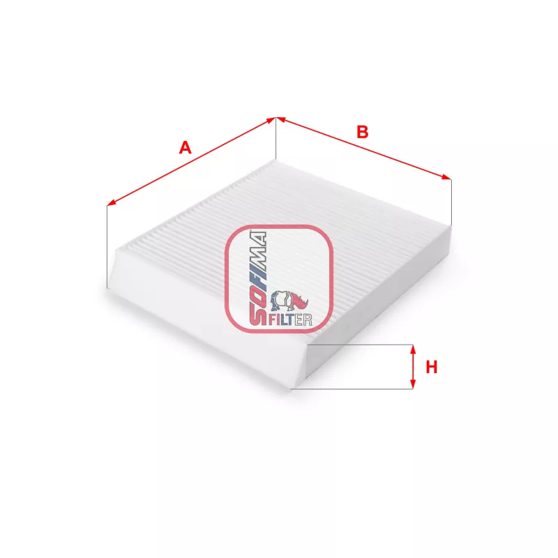 Filtre, air de l'habitacle SOFIMA S 3087 C