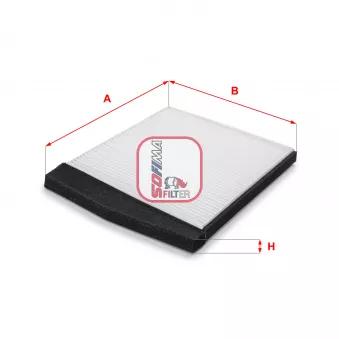 Filtre, air de l'habitacle SOFIMA S 3091 C