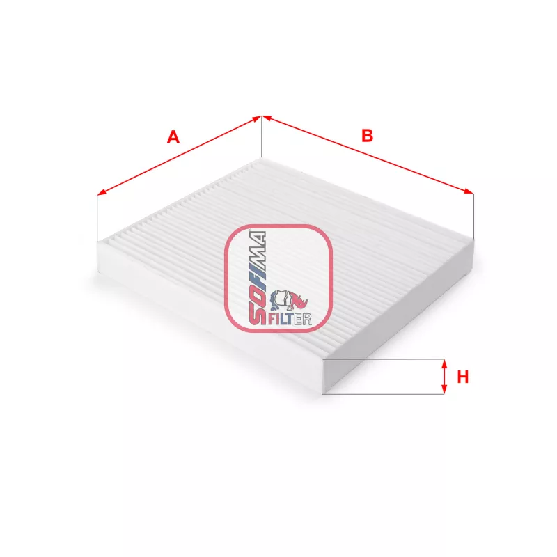 Filtre, air de l'habitacle SOFIMA S 3093 C