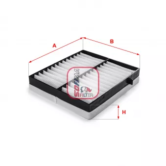 Filtre, air de l'habitacle SOFIMA S 3100 C