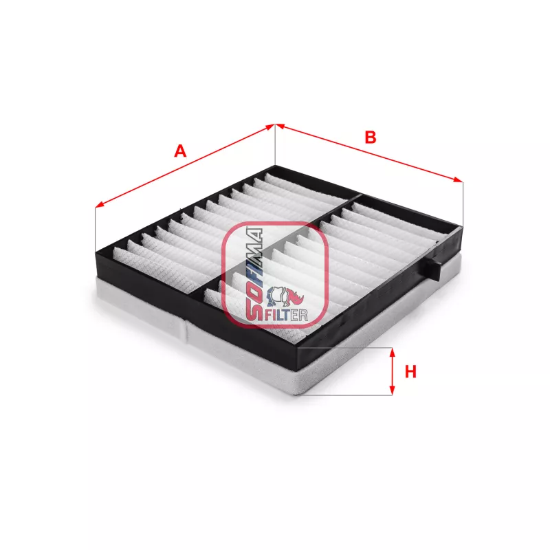 Filtre, air de l'habitacle SOFIMA S 3100 C