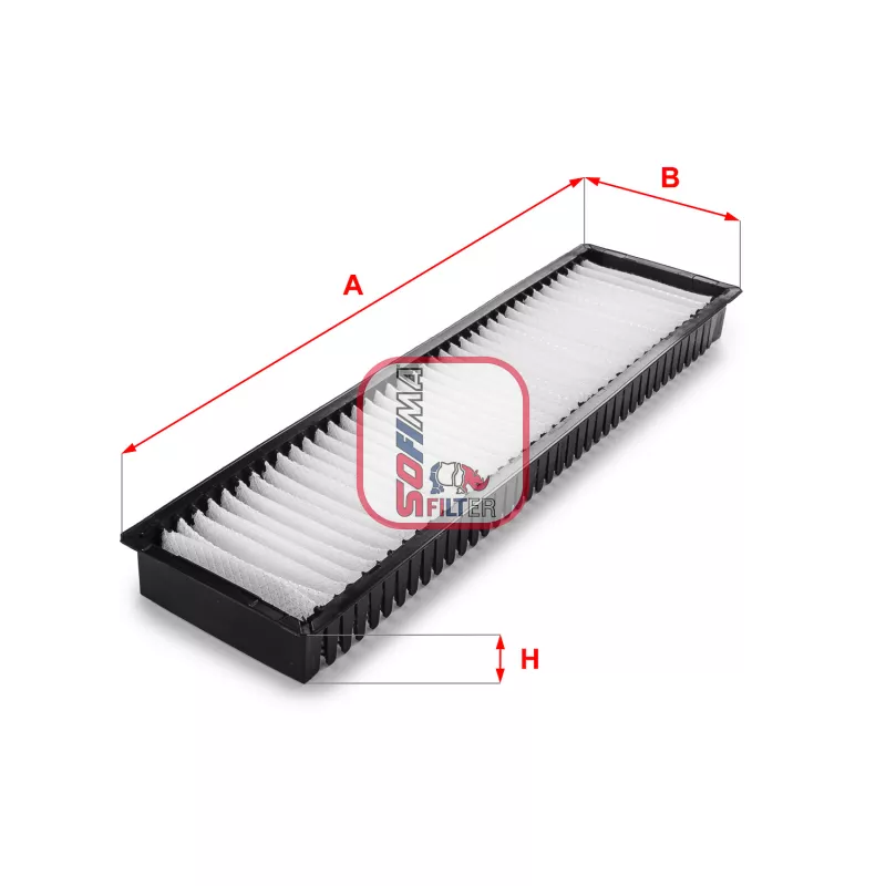 Filtre, air de l'habitacle SOFIMA S 3101 C