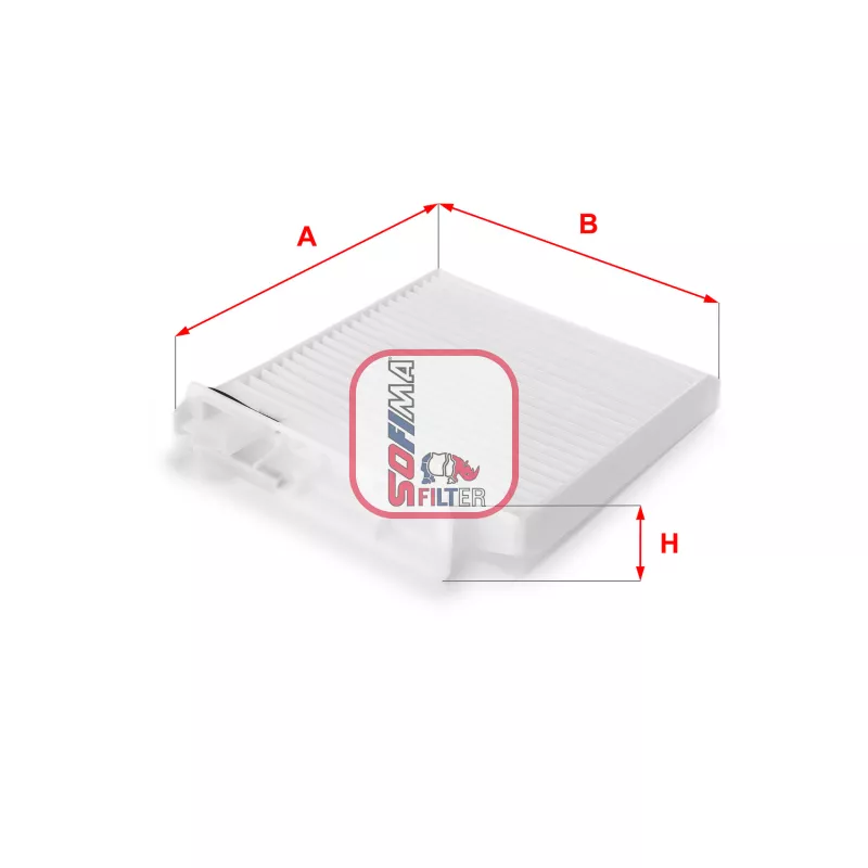 Filtre, air de l'habitacle SOFIMA S 3104 C