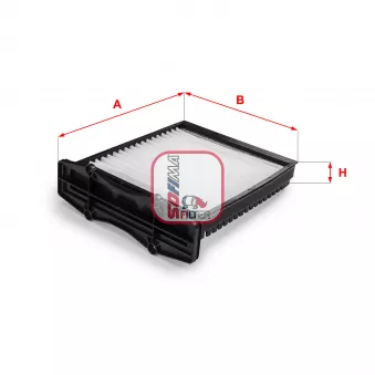 Filtre, air de l'habitacle SOFIMA S 3105 C