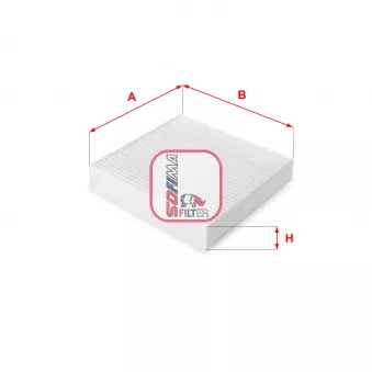 Filtre, air de l'habitacle SOFIMA S 3109 C