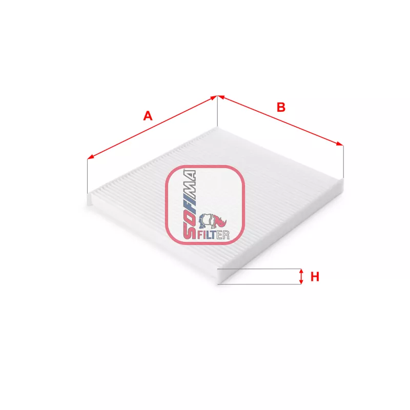 Filtre, air de l'habitacle SOFIMA S 3112 C