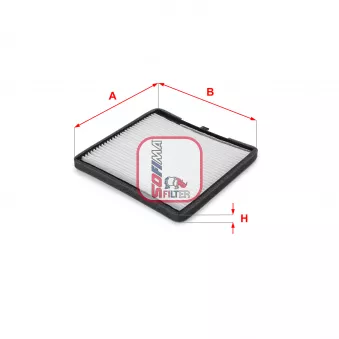 Filtre, air de l'habitacle SOFIMA S 3116 C
