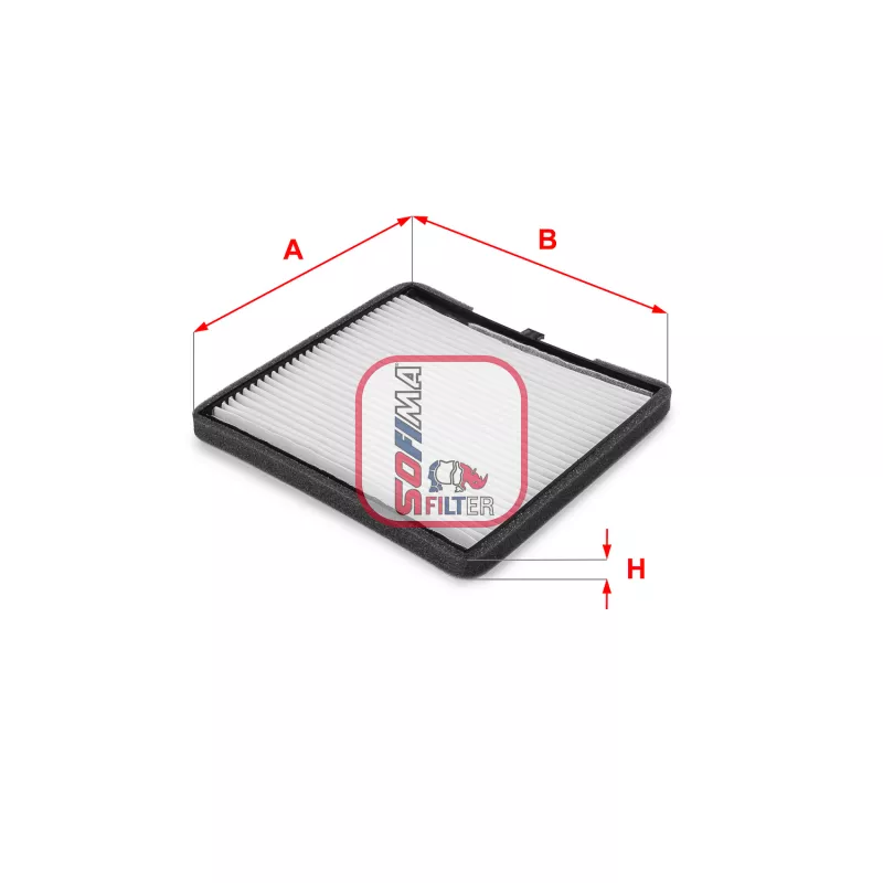 Filtre, air de l'habitacle SOFIMA S 3116 C