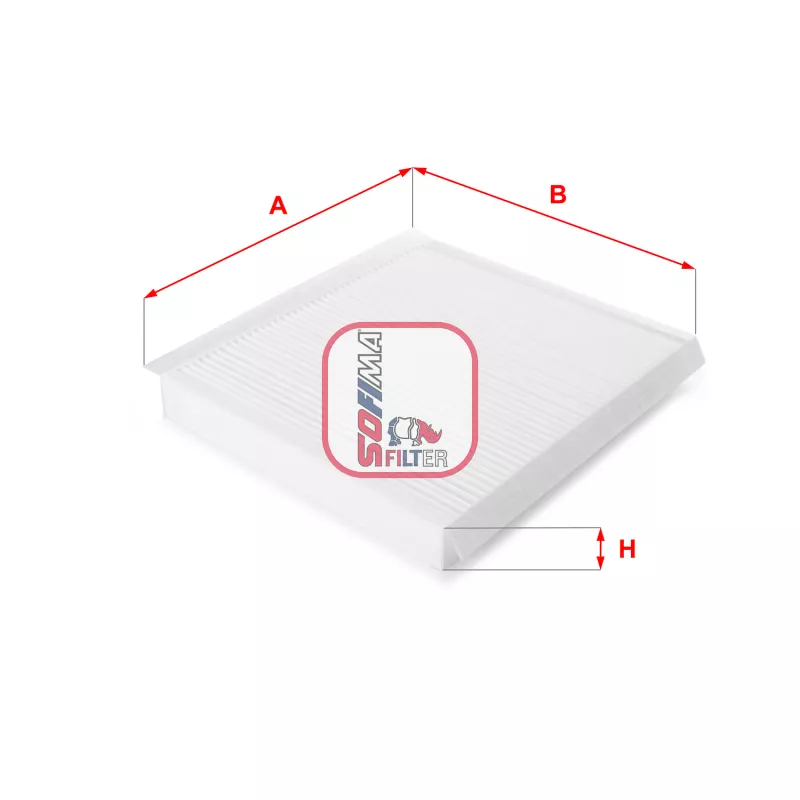Filtre, air de l'habitacle SOFIMA S 3118 C