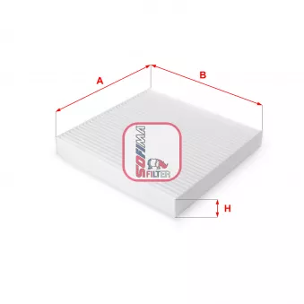 Filtre, air de l'habitacle SOFIMA S 3123 C