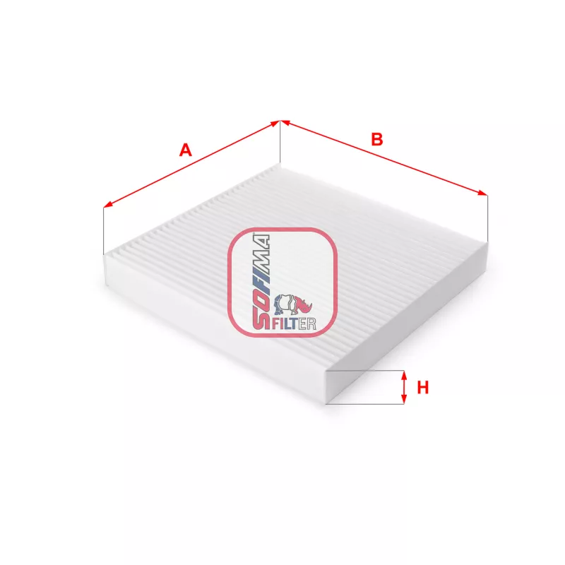 Filtre, air de l'habitacle SOFIMA S 3123 C