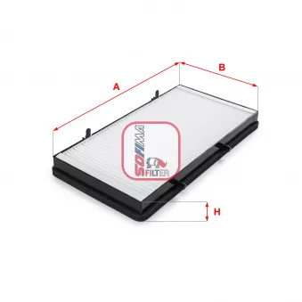 Filtre, air de l'habitacle SOFIMA S 3131 C